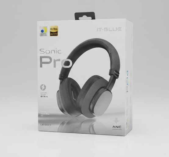 Fone de Ouvido Headset Bluetooth 5.4 Over-ear Recarregável It-Blue LE-0317