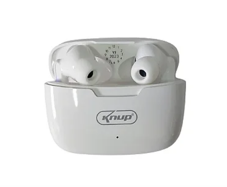 Fone de Ouvido TWS Bluetooth 5.1 sem Fio com Microfone e Case de Carregamento Knup KP-TWS05
