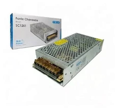 Fonte Chaveada Estabilizada 5V 30A 150W Bivolt IT-Blue SC1251