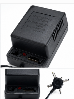 Fonte de Alimentação AC Universal 12V 18W Bivolt com Múltiplos Conectores Flex FX-ACU