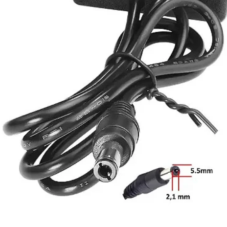 Fonte de Alimentação Universal Bivolt 24V 2A com Cabo de Força Luckfoyu TB-1818