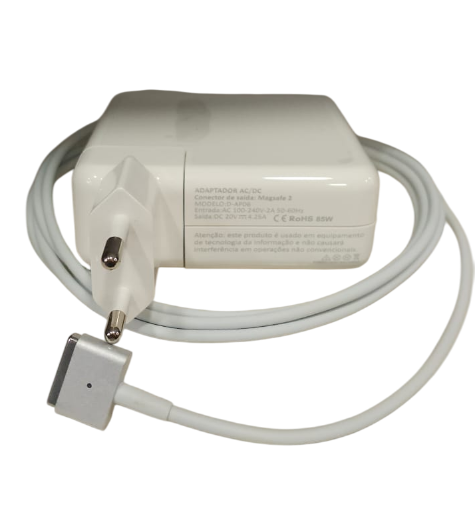 Fonte para MacBook MagSafe 2 20V 4.25A 85W Grasep D-AP06