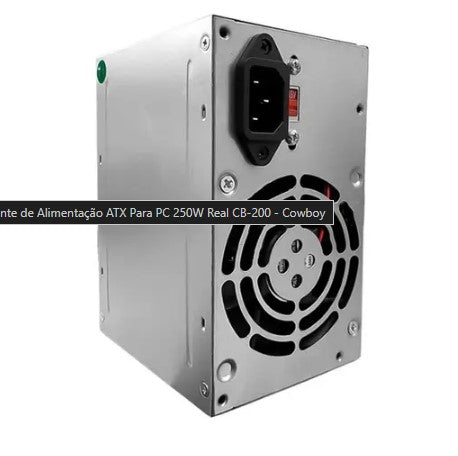 Fonte para PC ATX 250W 12V Bivolt 110/220V Cowboy CB-200