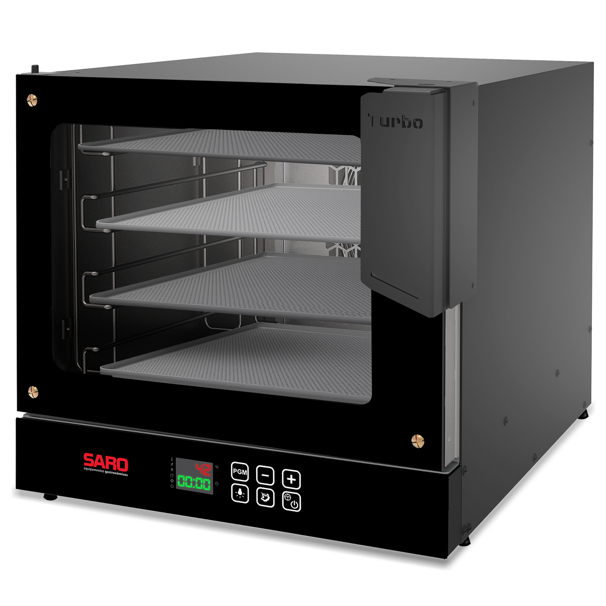 Forno Turbo Elétrico Digital Saro FTD 4 Esteiras