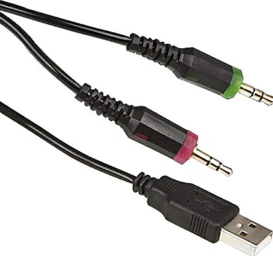 Headset Gamer com Fio RGB USB P2 Knup KP-464