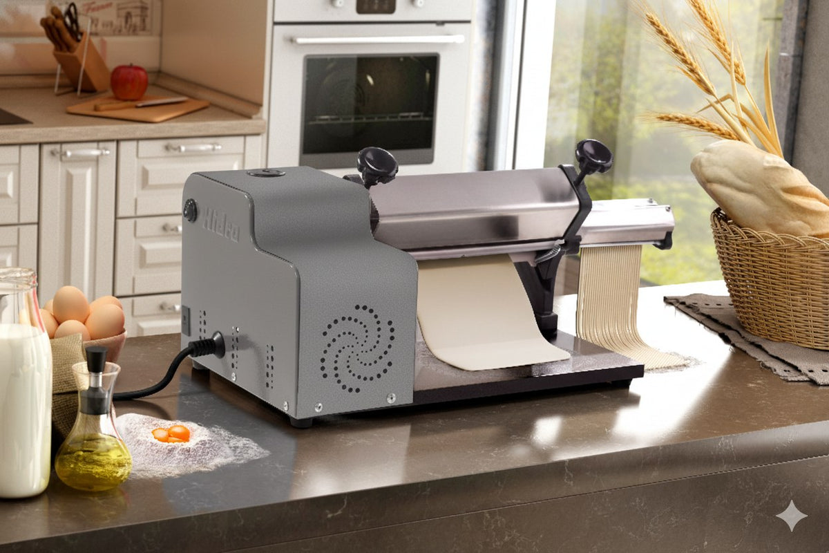 Cilindro para Massas Hidro D'Nonna com Cortador de Talharim 1/4 CV Bivolt