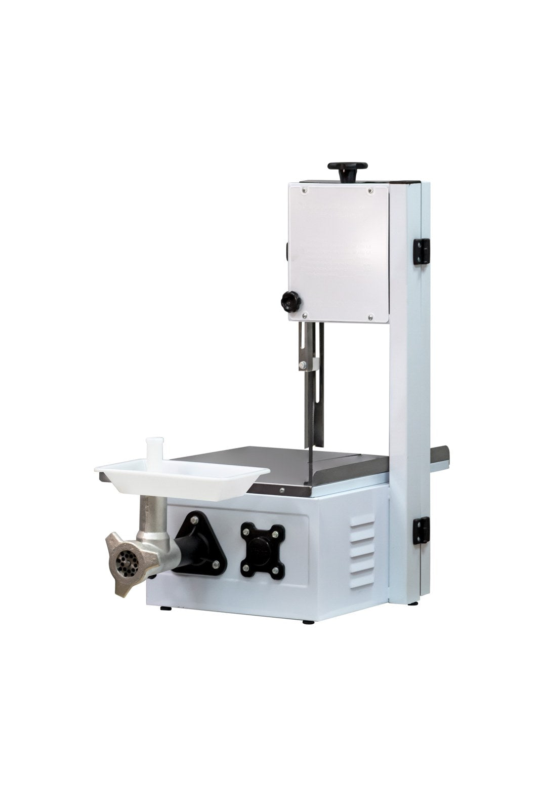 Serra Fita Hidro HB800 com Moedor Boca 8 Mesa Fixa 1/2 CV Bivolt