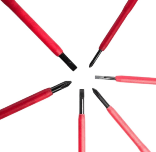 Kit de Chaves Isoladas para Eletricista NR10 com 6 Peças Bomder BOM-3110
