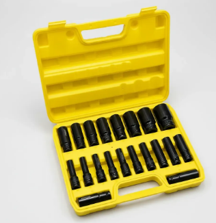 Kit de Soquete Alongado com 40 Peças Bomvink BOM-3931