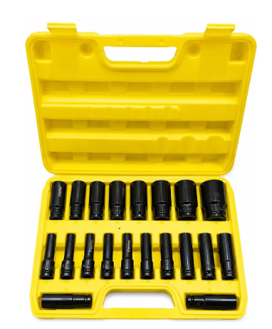 Kit de Soquete Alongado com 40 Peças Bomvink BOM-3931