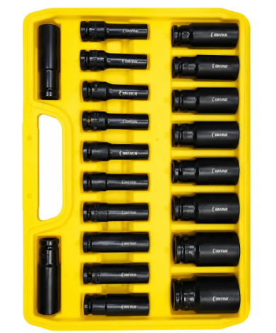 Kit de Soquete Alongado com 40 Peças Bomvink BOM-3931