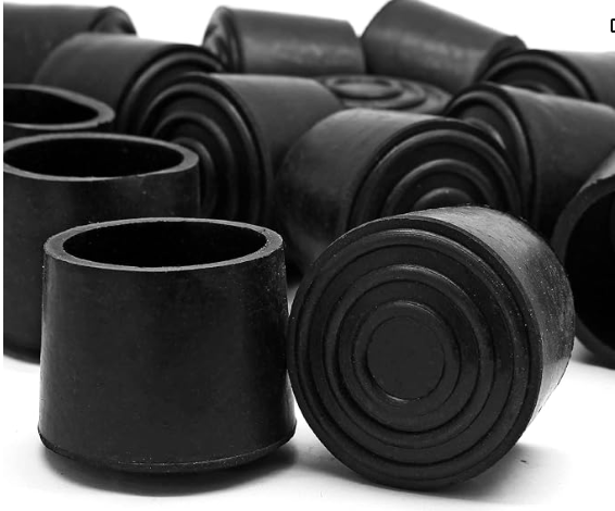 Kit Protetor para Pé de Cadeira com 4 Unidades de 25mm Uniso GC-10885