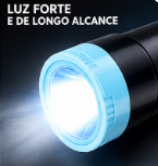 Lanterna LED Recarregável 5V 1A 3W DP DP-9201A