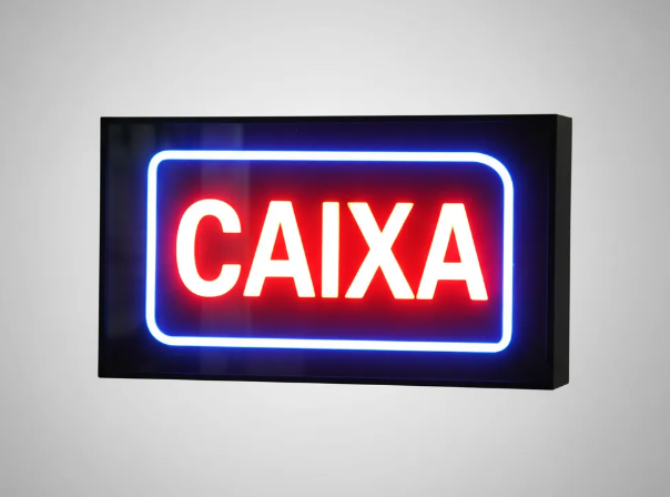 Letreiro Luminoso de LED Caixa com Efeito Neon Bivolt Lelong LE-4002