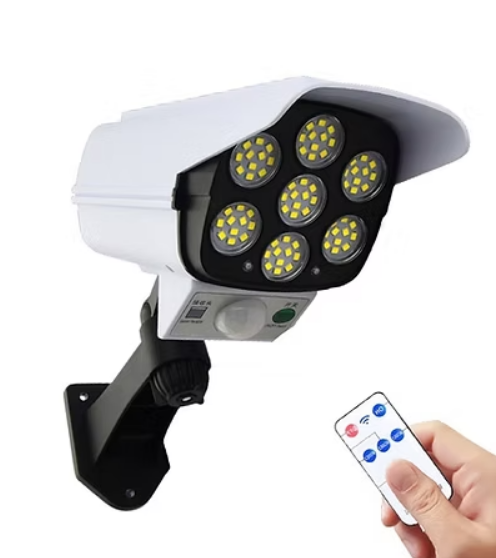 Luminária Solar com Sensor de Movimento e Controle Luatek LKY-0011A