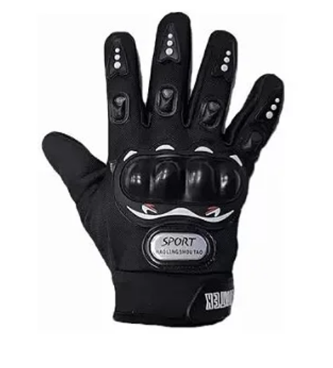 Luva Sport de Malha com Proteção para Moto, Bike e Esportes Luatek LKS-802