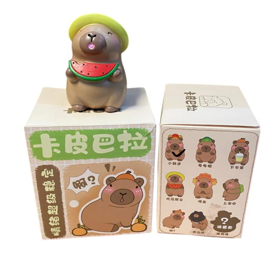 Mini Capivara Decorativa Surpresa para Colecionar IT-Blue LE-2854