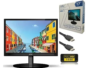 Monitor LED 17" 60Hz 5ms 20W com Cabo HDMI Aitek Sigma-M1710A