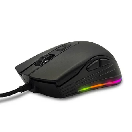 Mouse Gamer RGB USB 7200 DPI 7 Botões Knup KP-MU011