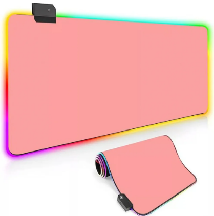Mousepad Gamer com LED RGB 80 x 30 cm Delta DELTA-P8030R
