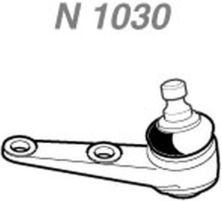 Pivô de Suspensão Inferior Nakata N 1030 VW Voyage/Gol/Parati/Saveiro