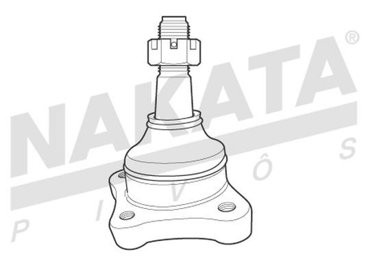 Pivô de Suspensão Nakata N 99050 Kia Besta, Asia Motors HI-TOPIC