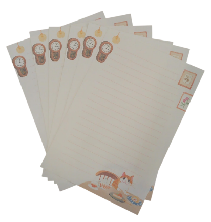 Papel para Carta com Envelope Uniso KPC-016 - 6 Papéis e 3 Envelopes