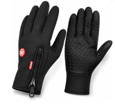 Par de Luvas Térmicas para Ciclista Anatômicas Antiderrapantes Oasis OIF-7782