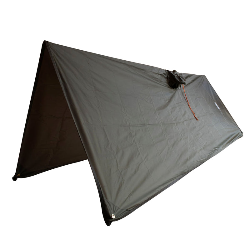 Capa De Chuva Tenda Poncho 2 em 1 Camping Verde