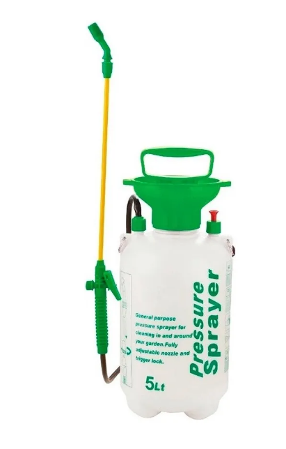 Pulverizador de Pressão Manual 5 Litros com Bico Ajustável Clink CK5355