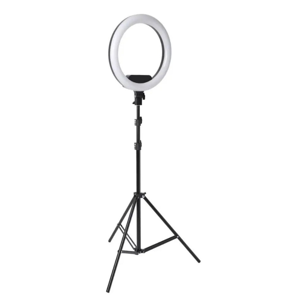 Ring Light Iluminador 14" com Tripé e Suporte para Celular 30W Alimentação USB B-Max BM-L05