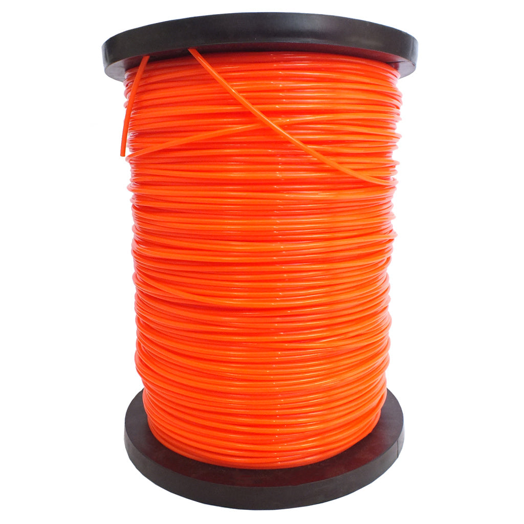 Fio de Nylon Rolo 2kg com 317 Metros - Redondo 2,70mm - Cor Laranja - Spin Linha Premium – foto 2
