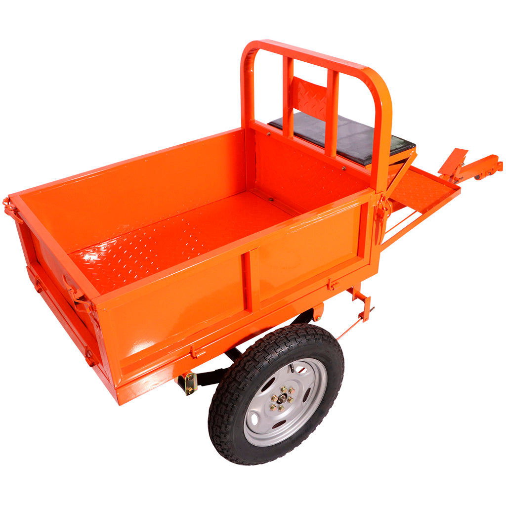 Carreta Agrícola Capacidade 500kg Tamanho 28 x 69 x 94cm para Motocultivador VMC700 / VMCE900D VCA90 – foto 7