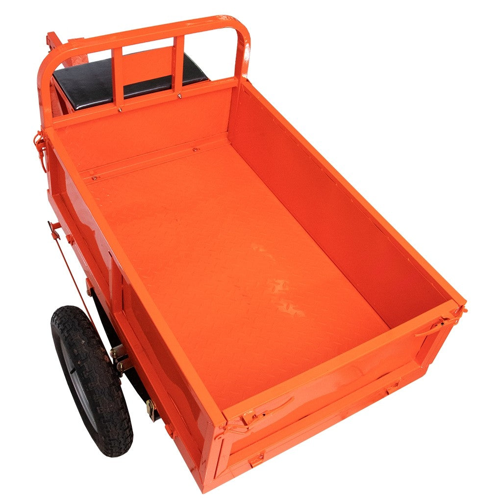 Carreta Agrícola Capacidade 500kg Tamanho 31 x 74 x 122cm para Motocultivador VMC700 / VMCE900D VCA120 – foto 8