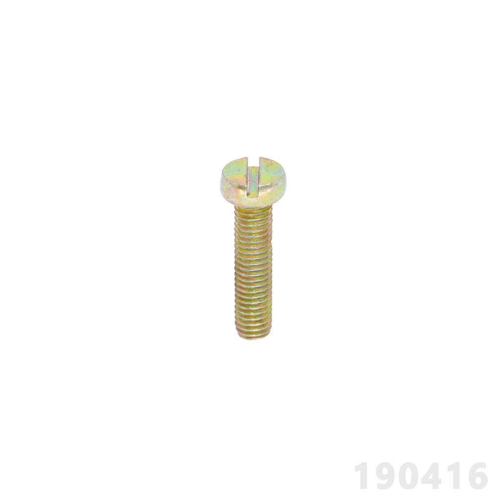 Parafuso Fenda 5 x 20mm - Dourado – foto 1