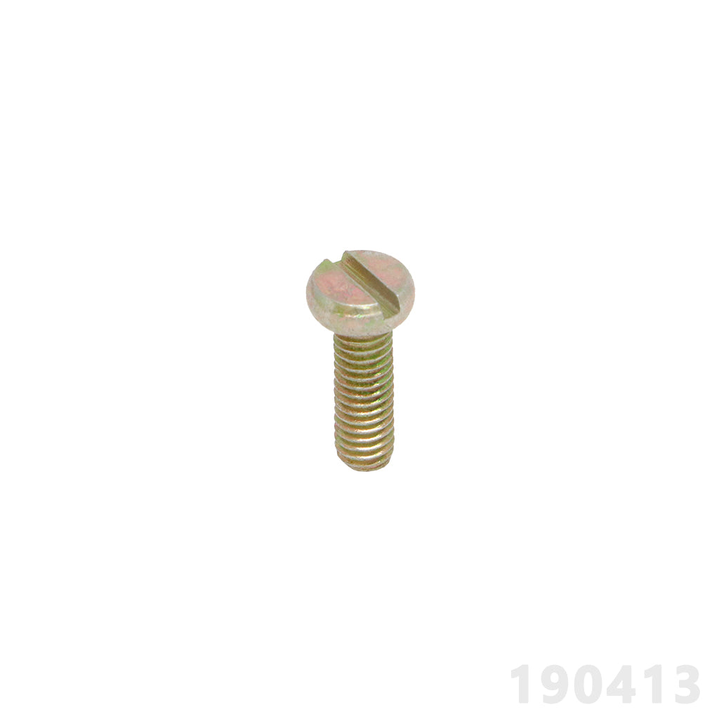 Parafuso Fenda 4 x 12mm - Dourado – foto 1