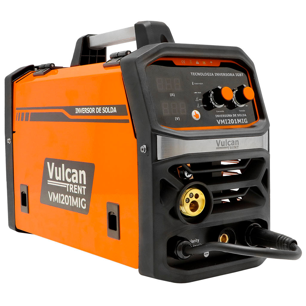 Máquina Inversora de Solda 200 Amperes Bivolt Painel Digita VMI201MIG Vulcan Trent – foto 2
