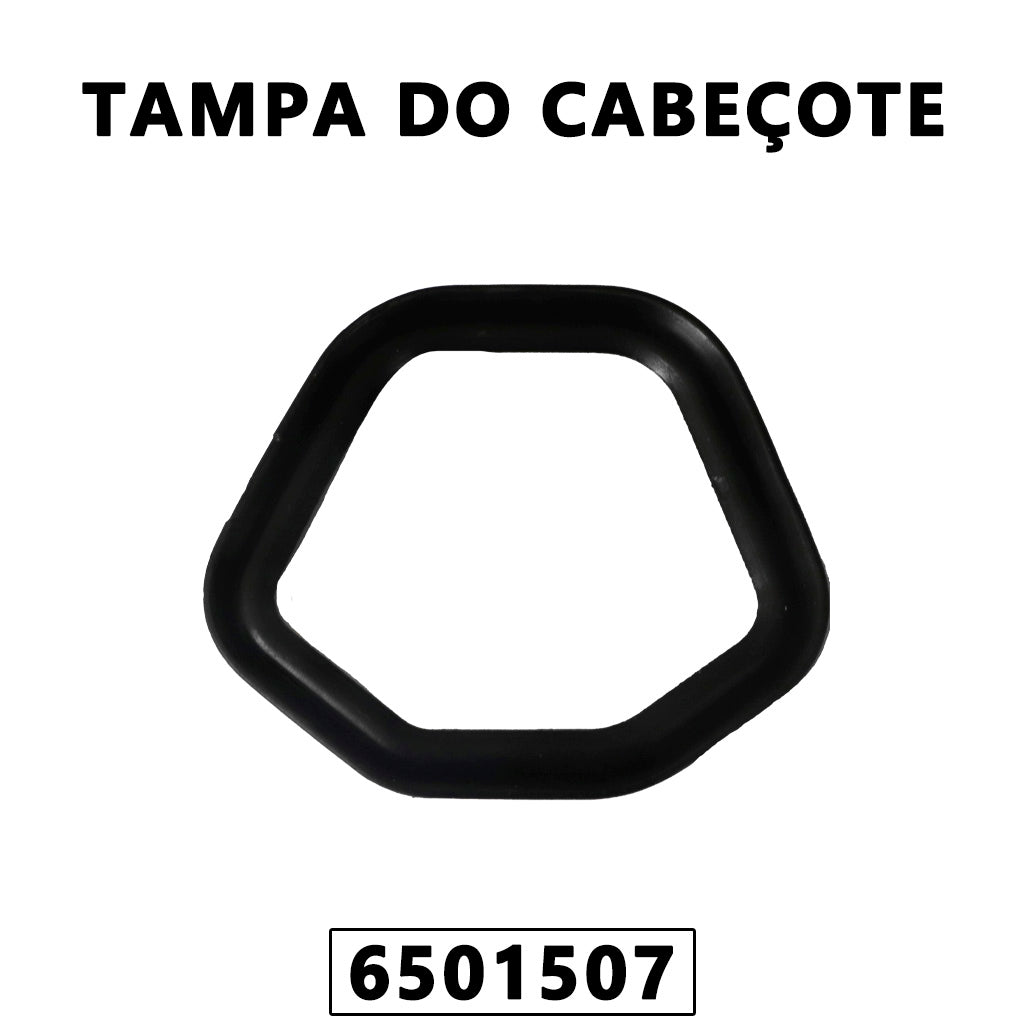 Junta de Borracha para Tampa do Cabeçote Motor Gasolina 13HP/15HP 4 Tempos – foto 2