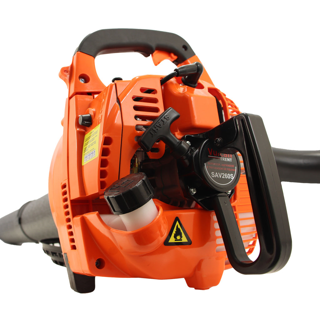 Soprador de Folhas Lateral Gasolina 2T 26cc 0,9hp Aspirador e Triturador SAV260S Vulcan Trent – foto 6