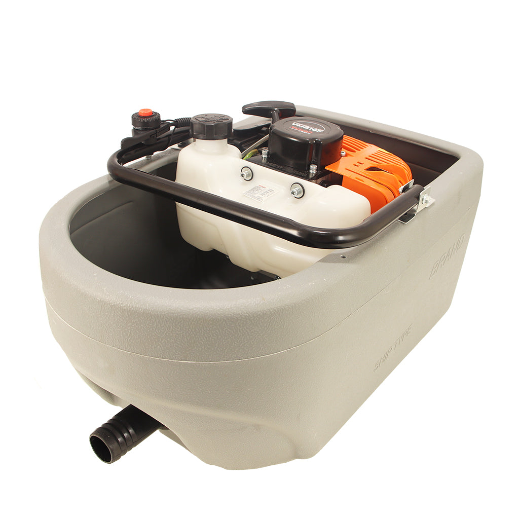 Motobomba Gasolina 2T Flutuante 1" Pol 52cc 2,5hp VMB10F Vulcan Trent – foto 8