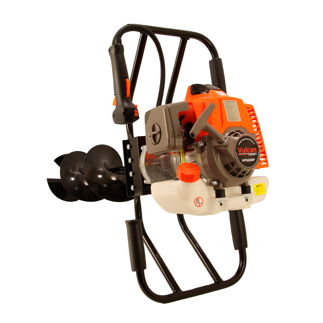 Perfurador de Solo 2T 63cc 3,0hp com Broca 80 x 20cm para Dois Operadores VPS630P Vulcan Trent – foto 3