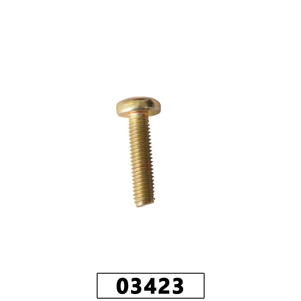 Parafuso Phillips 6 x 25mm - Dourado – foto 1
