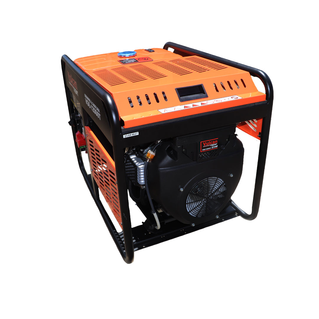 Gerador Gasolina 4T 678cc 21HP 12,0kVA 12000W Trifasico 220/380V- Part.elet.- VGE12000T Vulcan Trent – foto 7