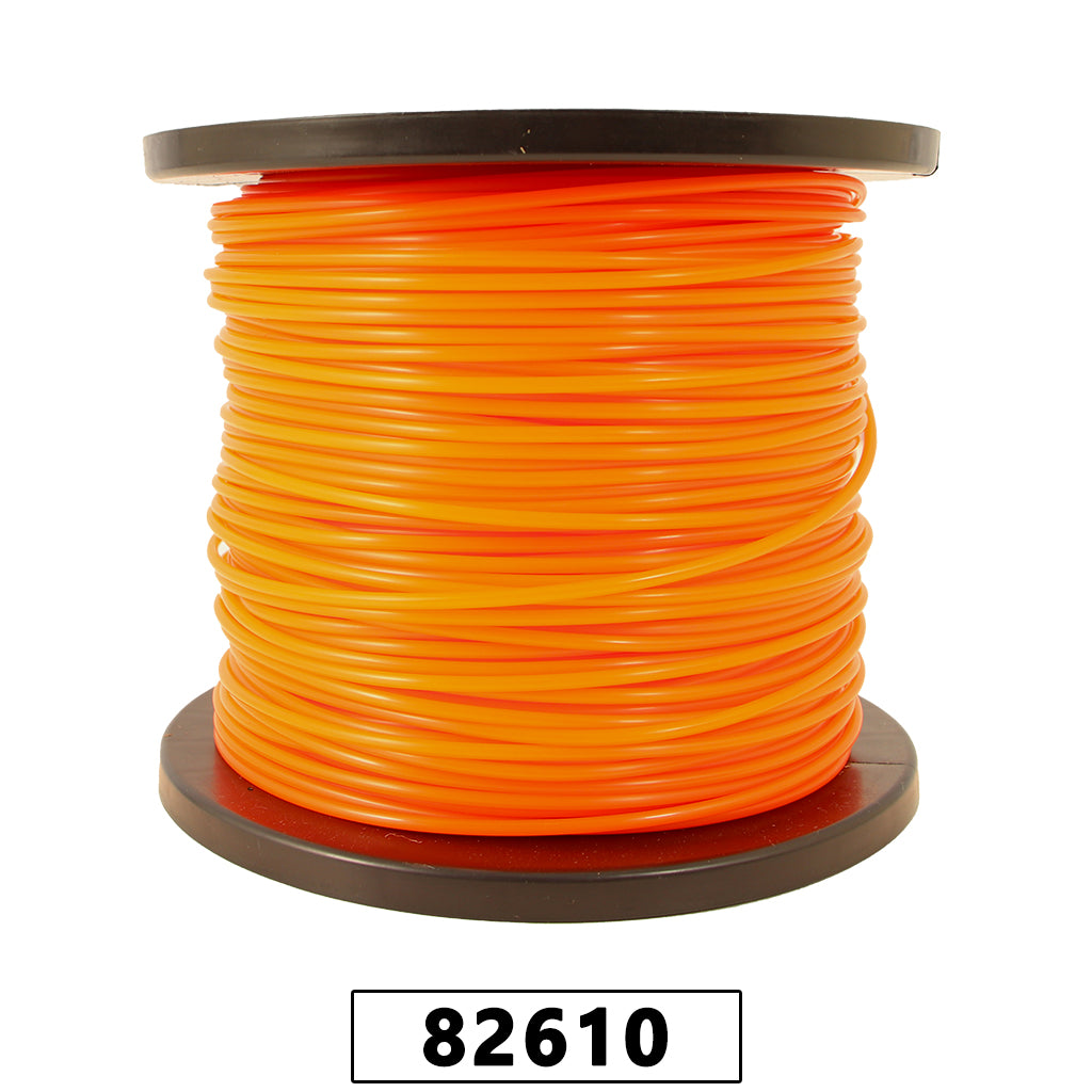 Fio de Nylon Rolo 1kg com 124 Metros - Redondo 3,00mm - Cor Laranja - Spin Linha Premium – foto 3