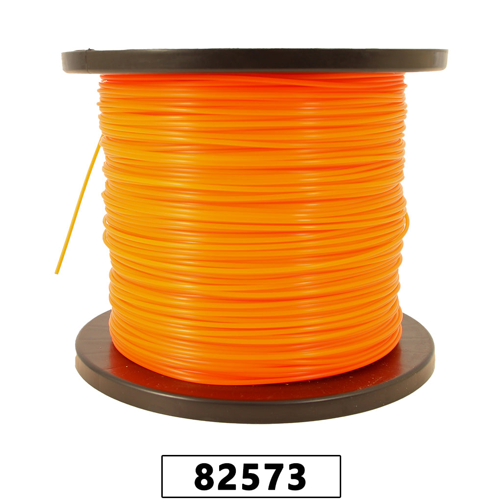 Fio de Nylon Rolo 1kg com 279 Metros - Redondo 2,00mm - Cor Laranja - Spin Linha Premium – foto 3