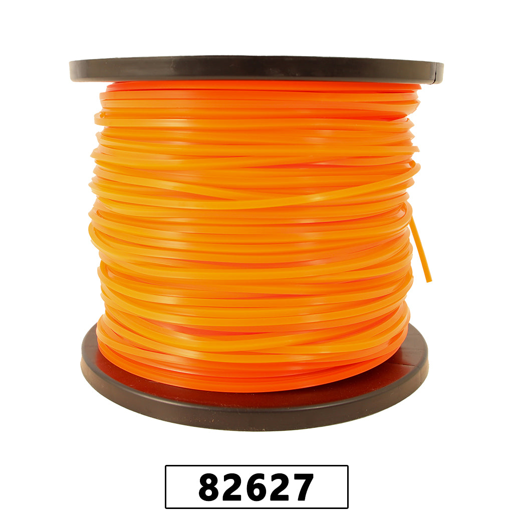 Fio de Nylon Rolo 1kg com 113 Metros - Quadrado 3,00mm - Cor Laranja - Spin Linha Premium – foto 3