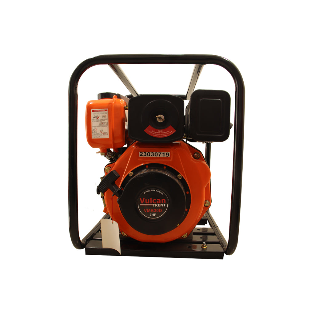 Motobomba Diesel Autoescorvante 3" Pol 296cc 7HP VMB30D Vulcan Trent – foto 3