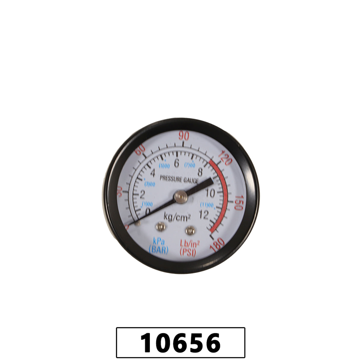 Manômetro Grande de Pressão Rosca 13mm para Compressor VC25 2HP – foto 2