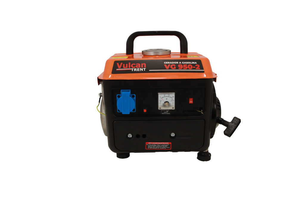 Gerador Gasolina 2T 65cc 2,5hp 0,9kVA 950W 220V VG950-2 Vulcan Trent – foto 2