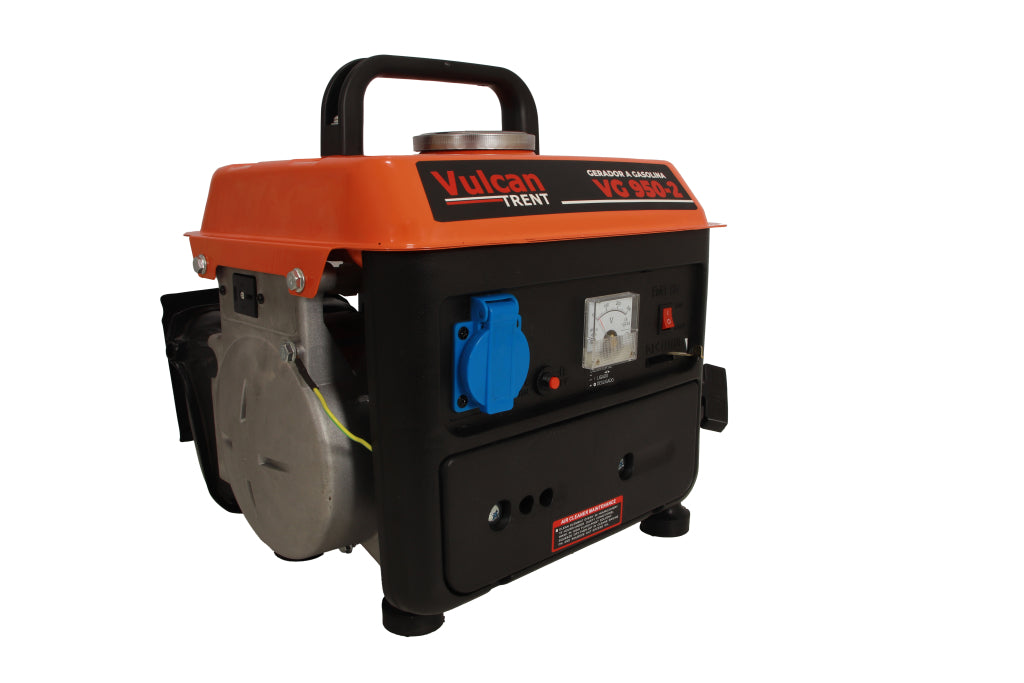Gerador Gasolina 2T 65cc 2,5hp 0,9kVA 950W 220V VG950-2 Vulcan Trent – foto 4